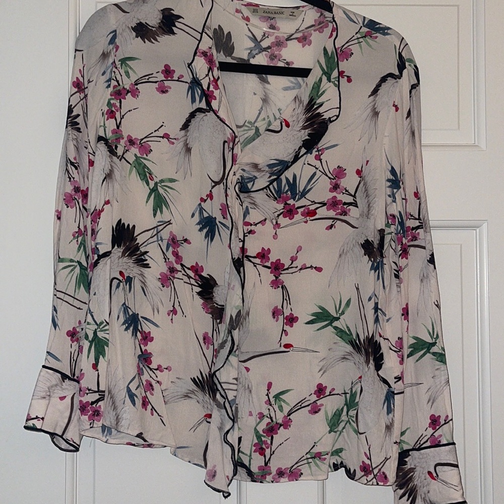 Zara blouse. Perfect for work.
